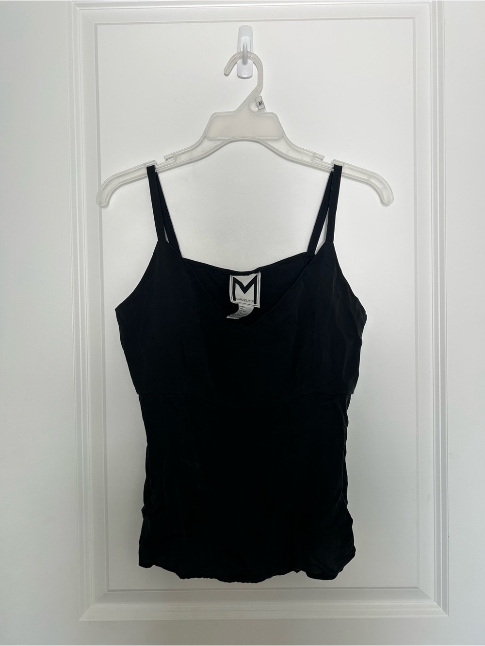 Marc Brouwer Silk Camisole in Black